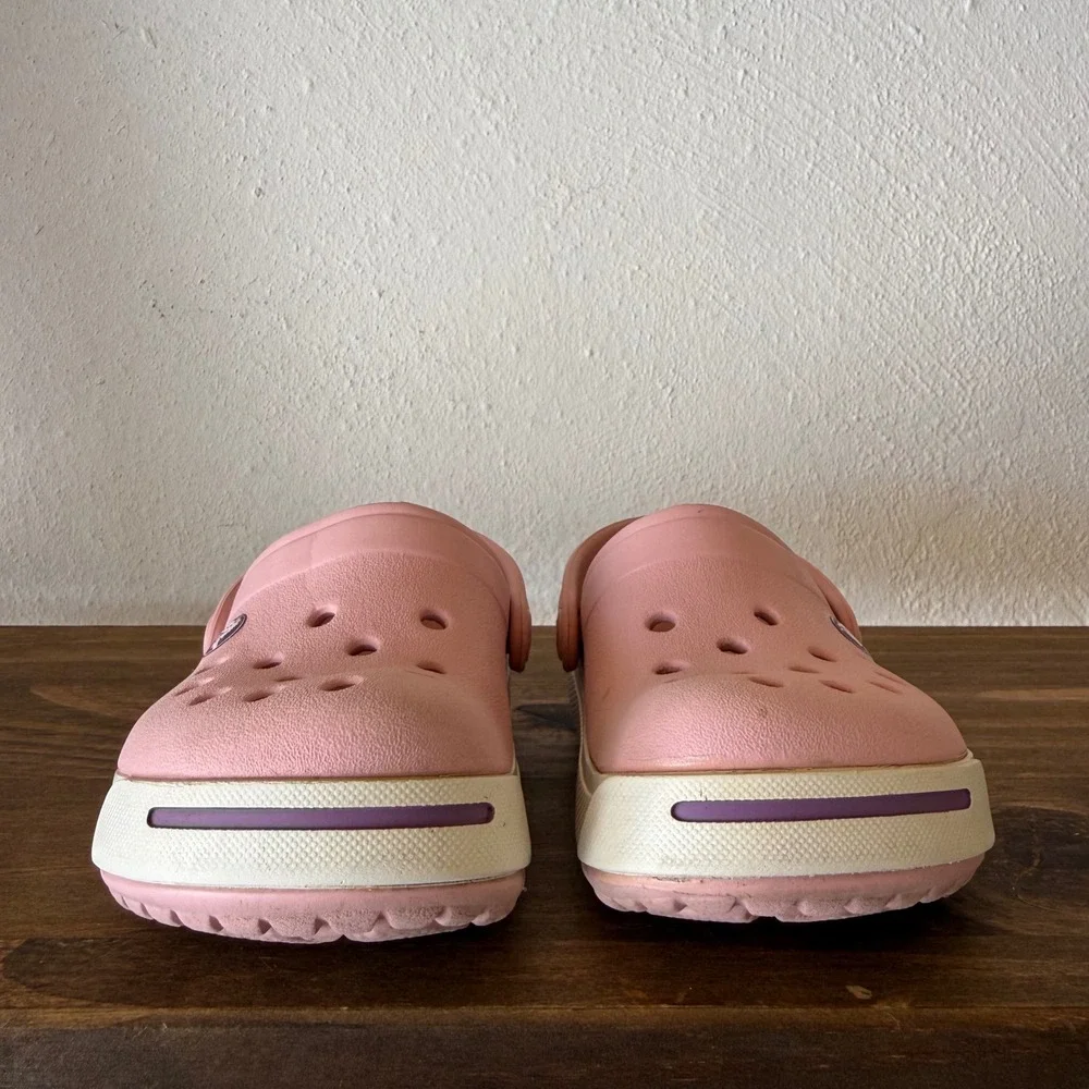Crocs Crocband Pink Clogs Toddler Girls Size C6 C7